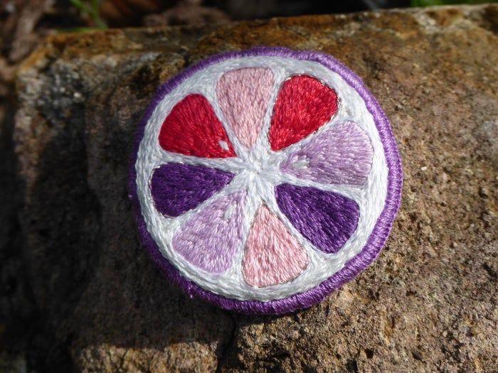 无需绣框完成线画刺绣的详细教程-第4张图片-趣作屋