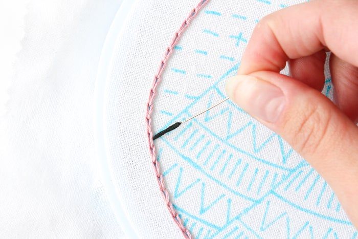 免费山景刺绣针法教程:掌握8种基础刺绣技巧-第24张图片-趣作屋 免费山景刺绣针法教程:掌握8种基础刺绣技巧-第24张图片-趣作屋