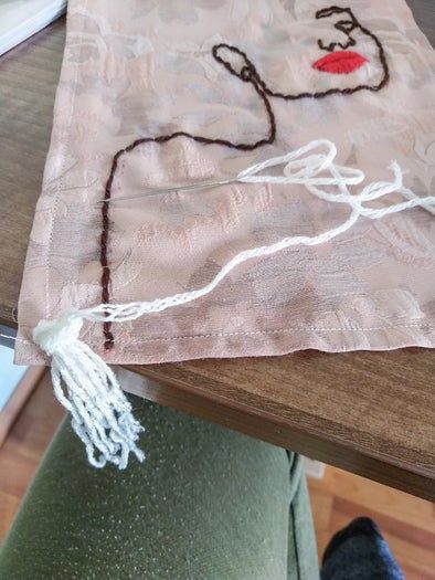 低成本手工刺绣挂毯教程-第11张图片-趣作屋