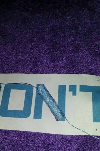 手工刺绣毛巾教程:低成本制作‘别慌’毛巾-第12张图片-趣作屋 手工刺绣毛巾教程:低成本制作‘别慌’毛巾-第12张图片-趣作屋