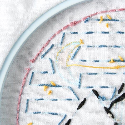 免费山景刺绣针法教程:掌握8种基础刺绣技巧-第75张图片-趣作屋 免费山景刺绣针法教程:掌握8种基础刺绣技巧-第75张图片-趣作屋