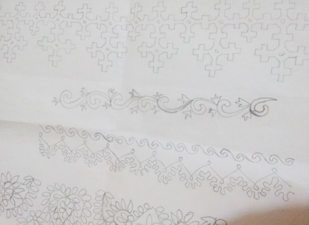 轻松掌握缝纫机绳绣技巧教程-第4张图片-趣作屋