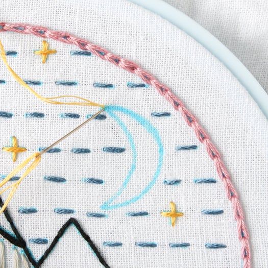 免费山景刺绣针法教程:掌握8种基础刺绣技巧-第67张图片-趣作屋 免费山景刺绣针法教程:掌握8种基础刺绣技巧-第67张图片-趣作屋