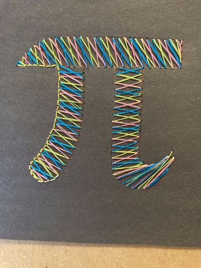 创意手工教程：在纸上刺绣圆周率π的DIY方法-第23张图片-趣作屋