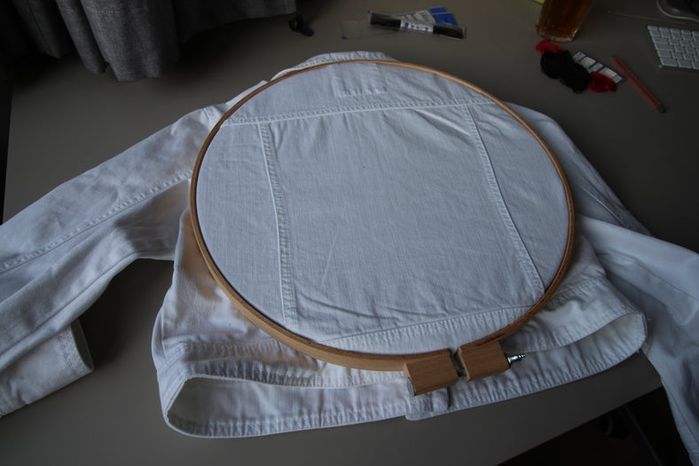 DIY牛仔夹克Sashiko刺绣教程:从零开始的创意手工改造-第7张图片-趣作屋 DIY牛仔夹克Sashiko刺绣教程:从零开始的创意手工改造-第7张图片-趣作屋