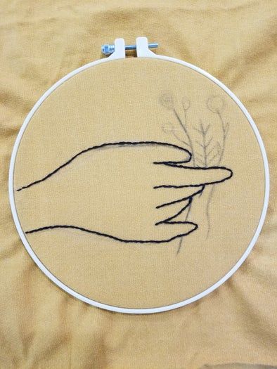 初学者刺绣教程:手把手教你制作精美墙饰刺绣作品-第5张图片-趣作屋 初学者刺绣教程:手把手教你制作精美墙饰刺绣作品-第5张图片-趣作屋