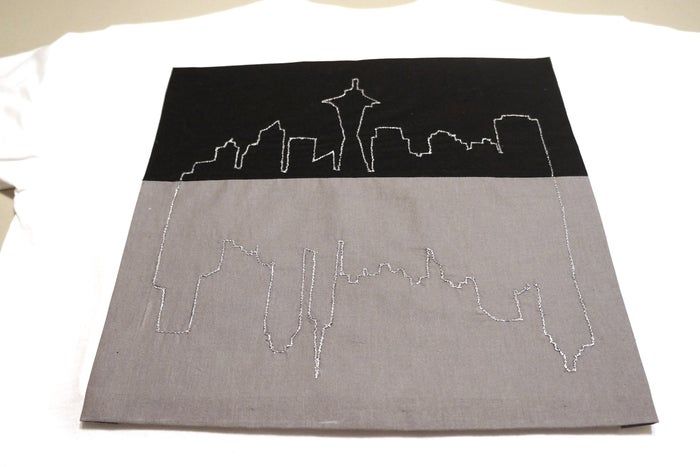 手工制作天际线图案T恤教程-第24张图片-趣作屋
