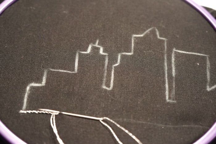 手工制作天际线图案T恤教程-第16张图片-趣作屋