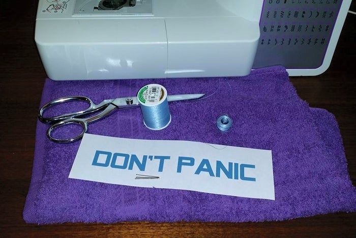 手工刺绣毛巾教程:低成本制作‘别慌’毛巾-第2张图片-趣作屋 手工刺绣毛巾教程:低成本制作‘别慌’毛巾-第2张图片-趣作屋