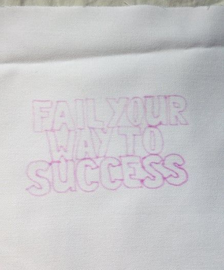 负空间刺绣励志名言DIY教程-第4张图片-趣作屋