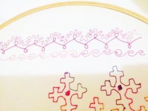 轻松掌握缝纫机绳绣技巧教程-第16张图片-趣作屋