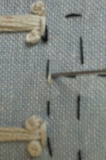 手工刺绣入门教程：掌握回针绣、茎状绣与缎面绣技巧-第16张图片-趣作屋