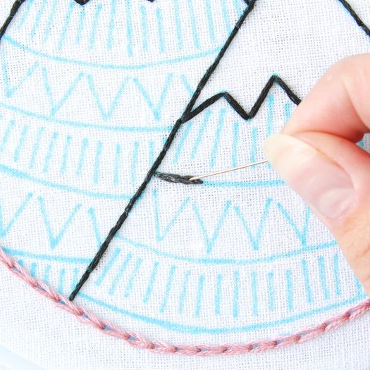 免费山景刺绣针法教程:掌握8种基础刺绣技巧-第41张图片-趣作屋 免费山景刺绣针法教程:掌握8种基础刺绣技巧-第41张图片-趣作屋