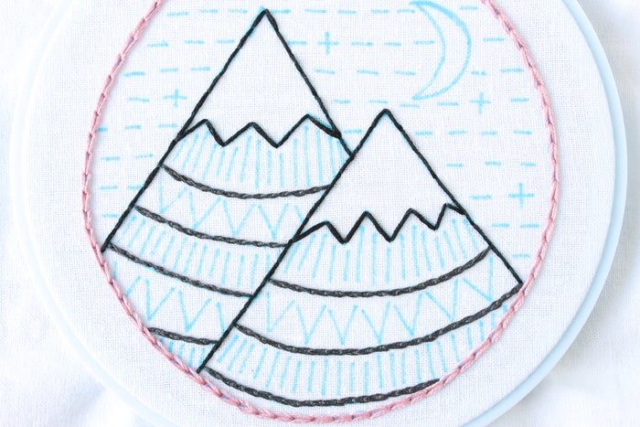 免费山景刺绣针法教程:掌握8种基础刺绣技巧-第43张图片-趣作屋 免费山景刺绣针法教程:掌握8种基础刺绣技巧-第43张图片-趣作屋