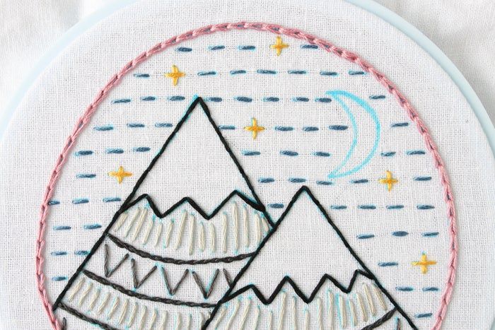 免费山景刺绣针法教程:掌握8种基础刺绣技巧-第57张图片-趣作屋 免费山景刺绣针法教程:掌握8种基础刺绣技巧-第57张图片-趣作屋