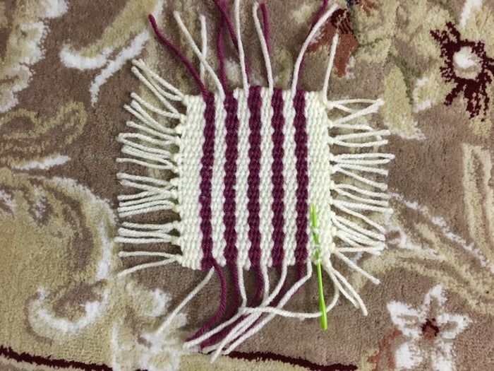 零基础手工编织杯垫教程：低成本DIY方法-第17张图片-趣作屋