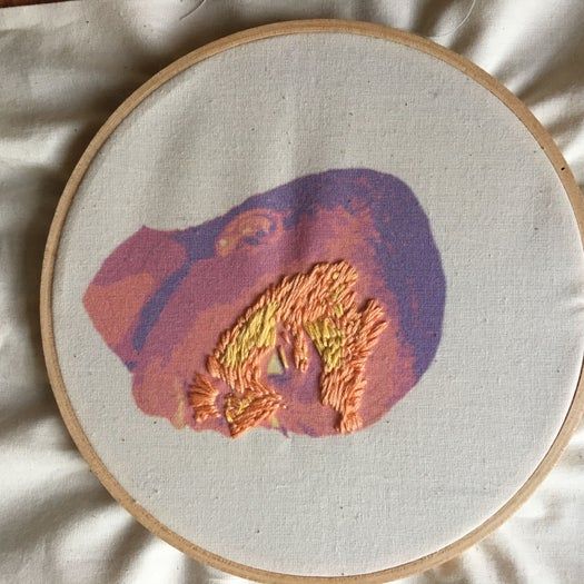 零基础也能DIY线描风格刺绣肖像教程-第16张图片-趣作屋