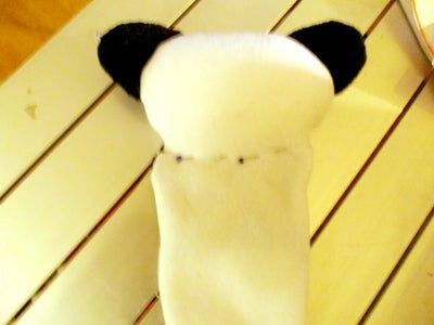 手工制作熊猫加热枕教程:简单步骤打造温暖玩具与暖手宝-第14张图片-趣作屋