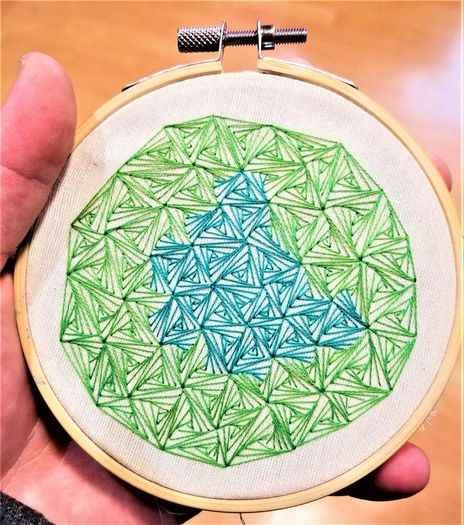手把手教你用直线绣出曲线美感的刺绣DIY教程-第30张图片-趣作屋