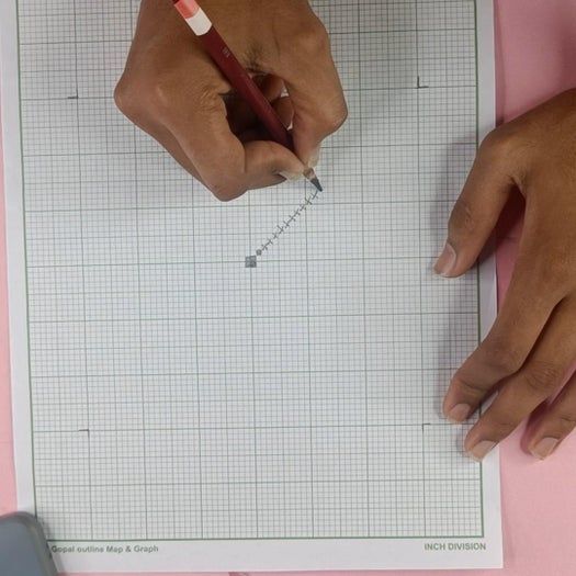 低成本羊毛网格图案手工制作教程-第3张图片-趣作屋