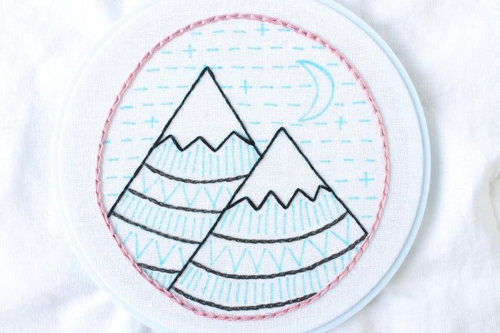 免费山景刺绣针法教程:掌握8种基础刺绣技巧-第34张图片-趣作屋 免费山景刺绣针法教程:掌握8种基础刺绣技巧-第34张图片-趣作屋