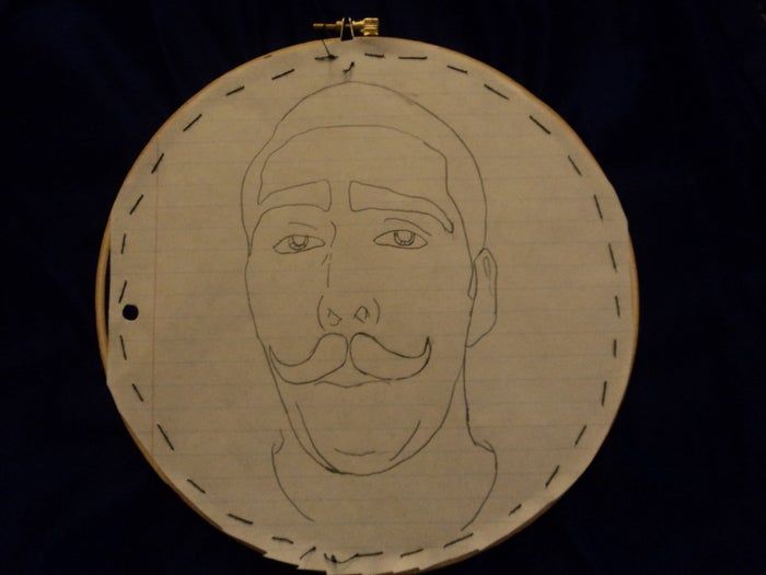手工刺绣肖像教程：低成本制作个性化圣诞礼物-第9张图片-趣作屋