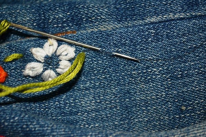 低成本DIY刺绣牛仔裤教程-第10张图片-趣作屋 低成本DIY刺绣牛仔裤教程-第10张图片-趣作屋