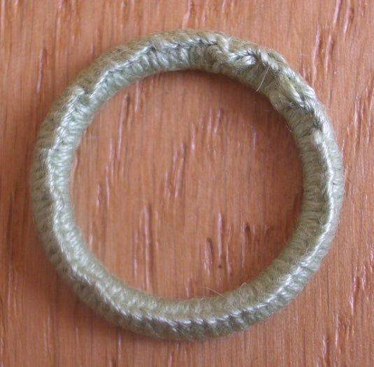 手工制作多塞特花束纽扣胸针教程-第9张图片-趣作屋