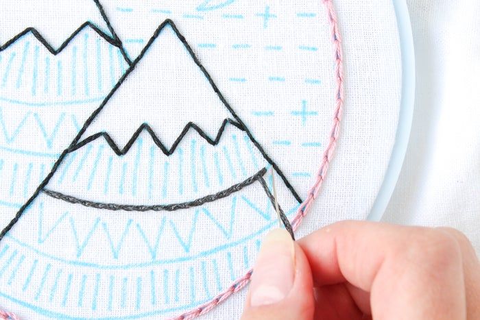 免费山景刺绣针法教程:掌握8种基础刺绣技巧-第42张图片-趣作屋 免费山景刺绣针法教程:掌握8种基础刺绣技巧-第42张图片-趣作屋