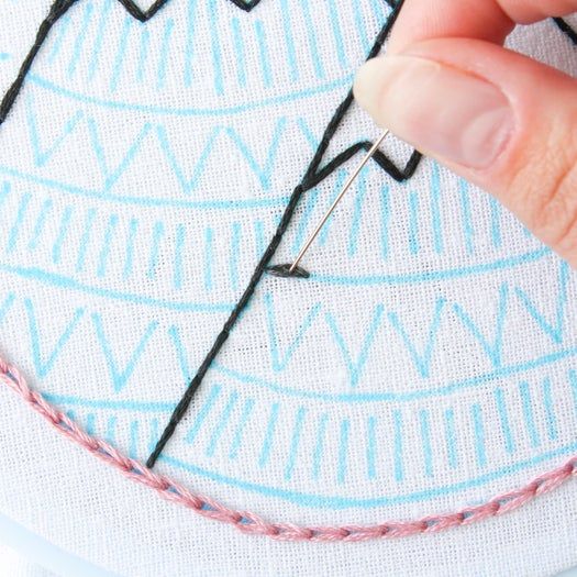 免费山景刺绣针法教程:掌握8种基础刺绣技巧-第39张图片-趣作屋 免费山景刺绣针法教程:掌握8种基础刺绣技巧-第39张图片-趣作屋