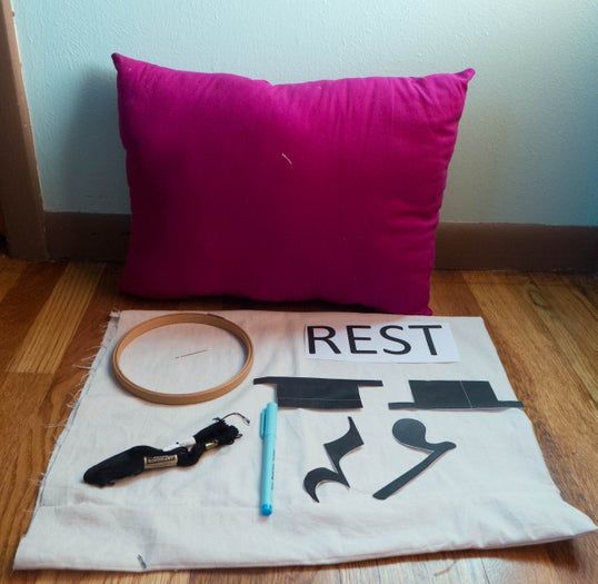 手工刺绣枕头制作教程-第2张图片-趣作屋 手工刺绣枕头制作教程-第2张图片-趣作屋