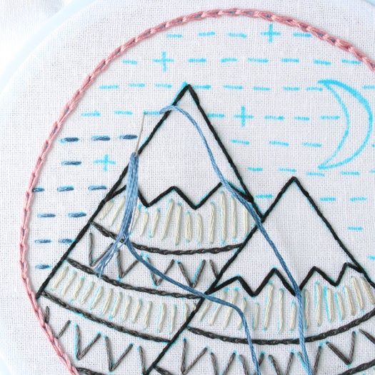 免费山景刺绣针法教程:掌握8种基础刺绣技巧-第61张图片-趣作屋 免费山景刺绣针法教程:掌握8种基础刺绣技巧-第61张图片-趣作屋