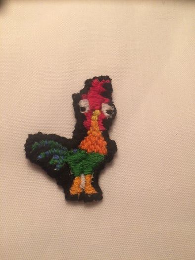 《海洋奇缘》Hei Hei刺绣贴片DIY教程-第37张图片-趣作屋