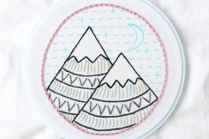 免费山景刺绣针法教程:掌握8种基础刺绣技巧-第53张图片-趣作屋 免费山景刺绣针法教程:掌握8种基础刺绣技巧-第53张图片-趣作屋