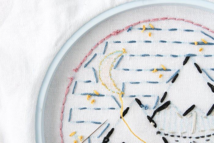 免费山景刺绣针法教程:掌握8种基础刺绣技巧-第79张图片-趣作屋 免费山景刺绣针法教程:掌握8种基础刺绣技巧-第79张图片-趣作屋