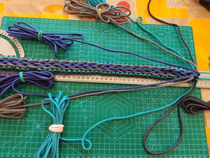DIY手工伞绳皮革腰带制作教程-第18张图片-趣作屋