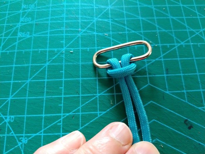DIY手工伞绳皮革腰带制作教程-第4张图片-趣作屋