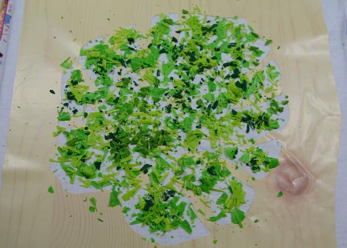蜡笔绘画布料艺术：自制蜡笔T恤教程-第6张图片-趣作屋
