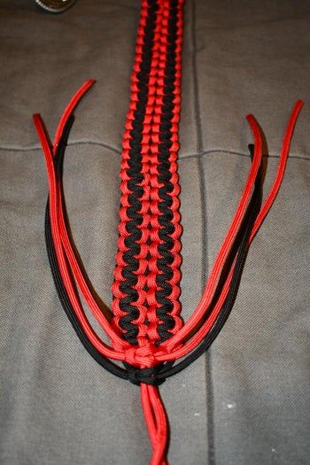 DIY手工伞绳腰带制作教程-第27张图片-趣作屋