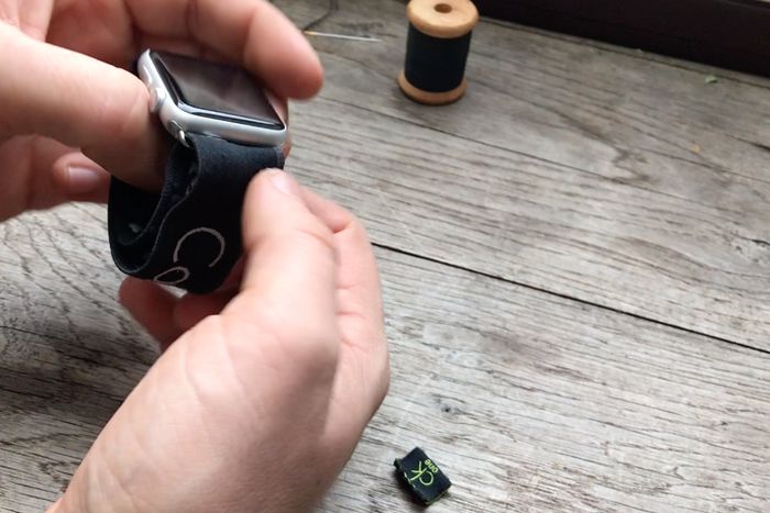 用内裤自制舒适Apple Watch表带教程-第10张图片-趣作屋