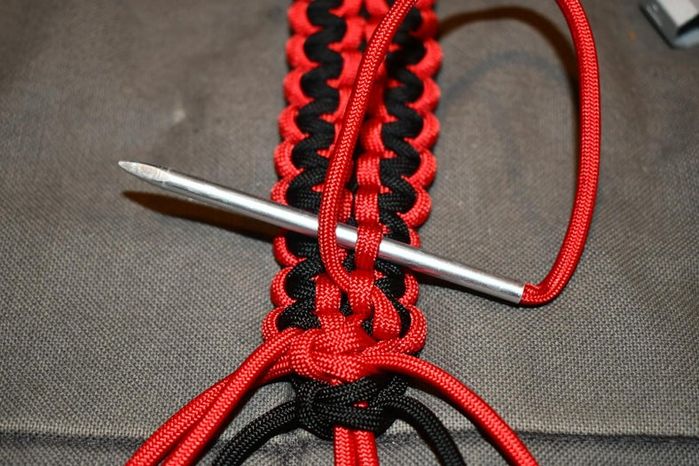 DIY手工伞绳腰带制作教程-第32张图片-趣作屋