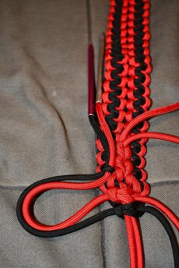 DIY手工伞绳腰带制作教程-第36张图片-趣作屋