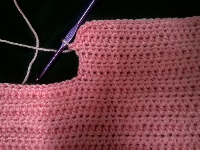 手工钩针开衫制作教程-第16张图片-趣作屋