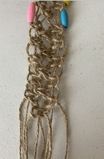手工制作黄麻流苏时尚腰带教程-第27张图片-趣作屋