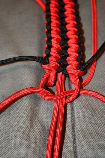 DIY手工伞绳腰带制作教程-第23张图片-趣作屋