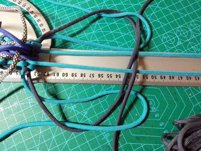 DIY手工伞绳皮革腰带制作教程-第16张图片-趣作屋