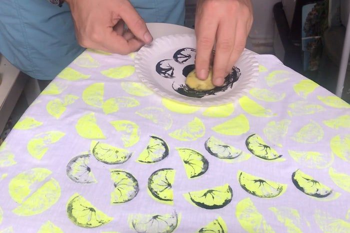 创意柠檬印花T恤教程：亲子DIY艺术项目-第12张图片-趣作屋