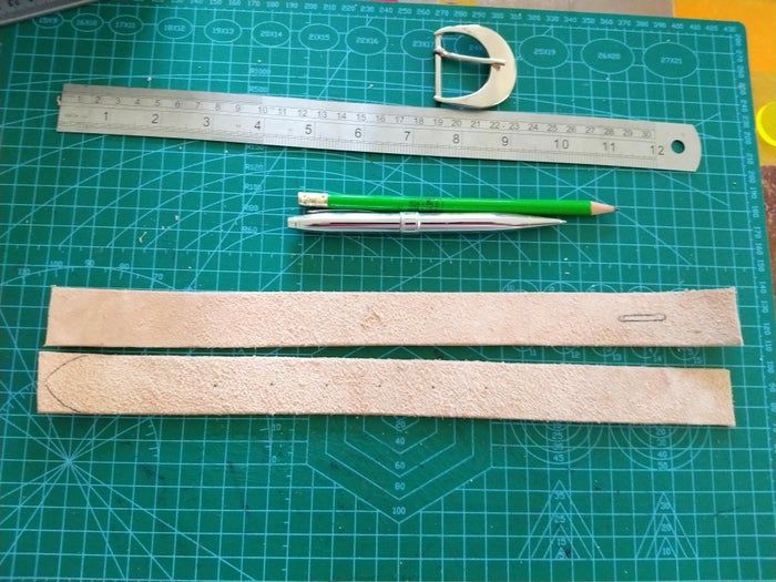 DIY手工伞绳皮革腰带制作教程-第23张图片-趣作屋