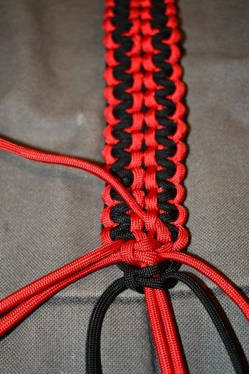 DIY手工伞绳腰带制作教程-第31张图片-趣作屋