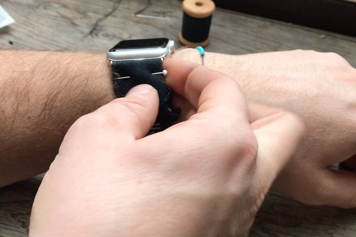用内裤自制舒适Apple Watch表带教程-第11张图片-趣作屋